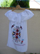 ROBE MEXICAINE 100% COTON DE