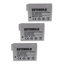 3 Batteries pour Canon EOS
