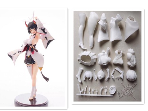 Anime nia unpainted gk - 1/7,