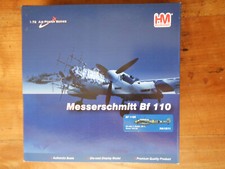HA1812 Hobby Master Me Bf 110E-2 3U + Ks 8 / Zg 26 Nord Africa 1941 CELE NEUF