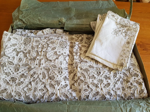 Nappe dentelle vintage - , en