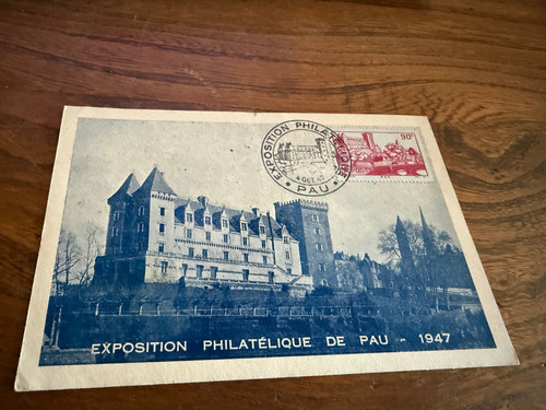Carte postale exposition - carte,