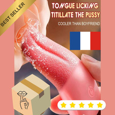 Langue Vibrante Réaliste Cunnilingus Simulateur 10 modes De Léchage Sex sexuelle