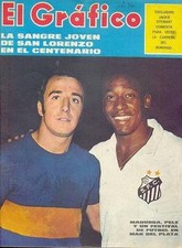 PELE SANTOS vs BOCA JUNIORS