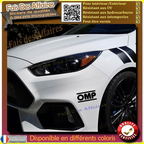 Sticker autocollant omp - sticker, rallye
