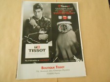 Publicité 2010 Advertising Tissot Le choix de Nicky Hayden
