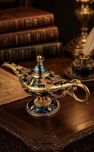 Lampe aladin décorative - lampe,