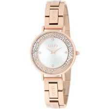 Montre Femme LIU JO Luxury MINI DANCING UNIQUE TLJ1686 Acier Gold Rose Swarovski