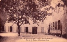 LE CANNET-DU-LUC grainage quirici entrée du bureau d'administration éd riccobono