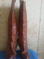 🎀 superbes bottes en cuir