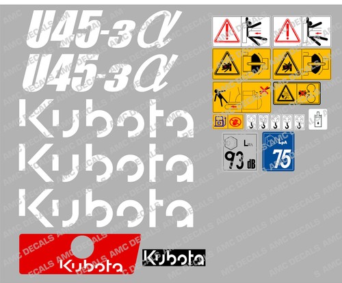 Kubota u45 mini digger - u45-3,