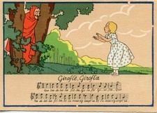 CPSM / POSTCARD FANTAISIE / M. BARRE & J. DAYEZ / GIROFLE, GIROFLA