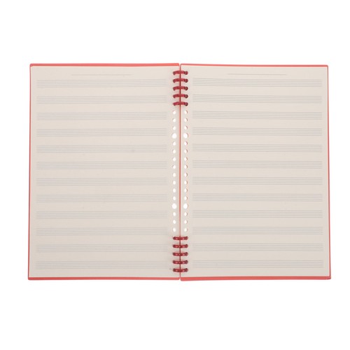 Cahier portée piano - ,