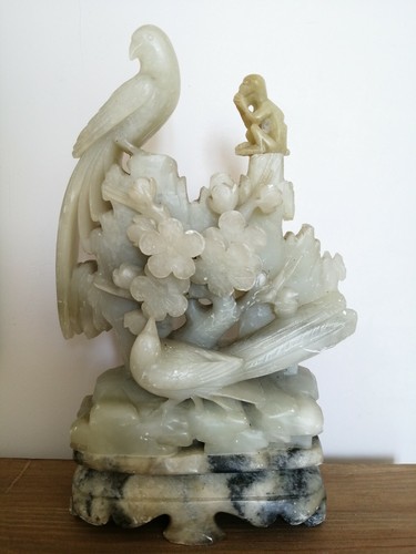 Pierre sculptée stéatite - pierre,