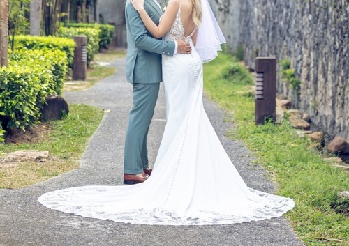 Robe mariée bohème - mariée,