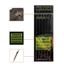 6x Carp Fishing Hair Rigs