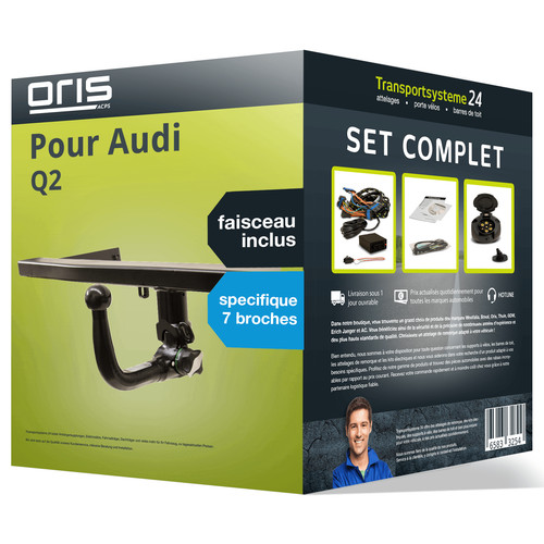 Attelage pour audi 16 - attelage,