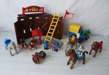 #Ersatz Little People# Unimax Toys 1994 - Playset Western / Indiens, Cow-Boys...