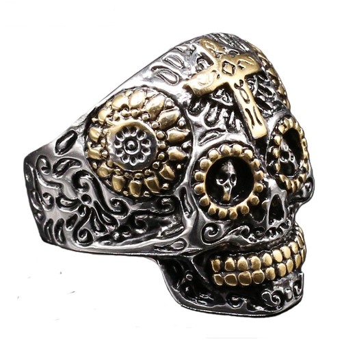 Bague tête mort - bague, mexicaine