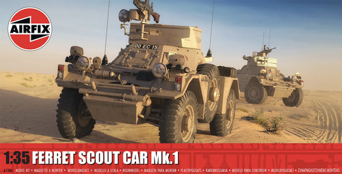 Airfix 1386 ferret scout - airfix,
