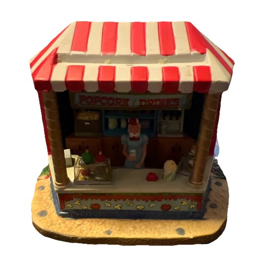 Lemax candy apple - candy, stand