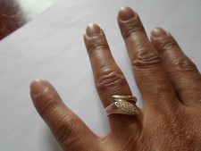 bague en argent massif