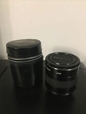 Objectif Panagor Appareil Photo Auto Macro Converter 1:10 50mm Etui D’origine