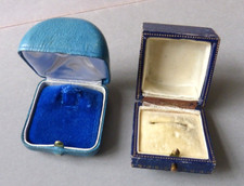 2 Ancien écrin boite pour bague jewel ring box  bijou