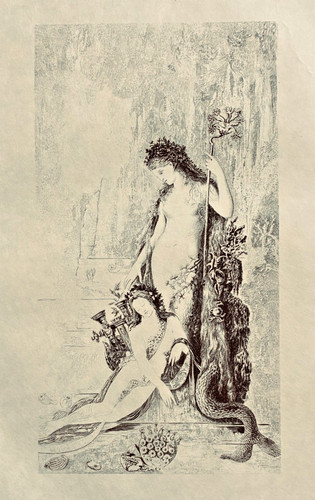 Gustave moreau 1895 eau forte - moreau,