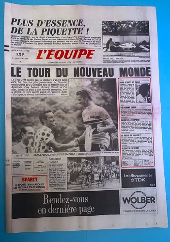 Cyclisme equipe tour - l'equipe, de