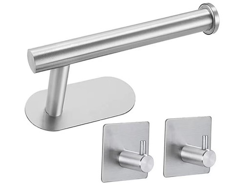 Porte papier toilette adhésif - porte,