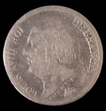 Louis XVIII ½ Franc 1823 A
