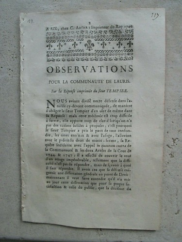 Procès communauté lauris - procès,