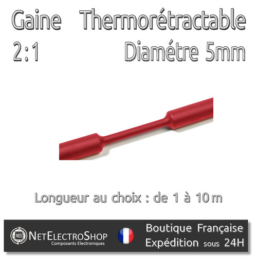 Gaine thermorétractable - thermorétractable,