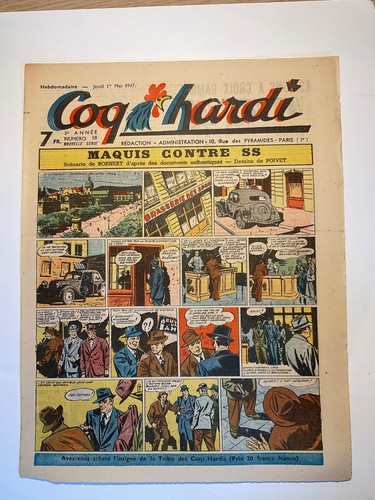 Coq hardi 3eme année - hardi, n°58