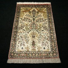Tapis En Soie Phönix Motif
