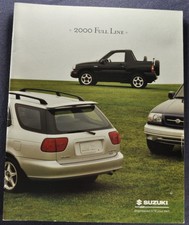 2000 Suzuki Brochure Swift
