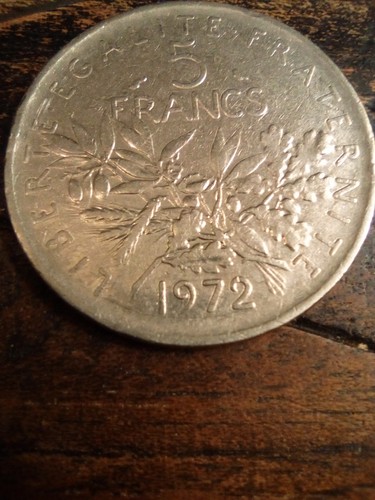Pièce francs semeuse - piÈce, 5