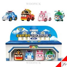 Robocar POLI RESCUE FRIENDS Vol.1 Ensemble de 4 mini-voitures de type...