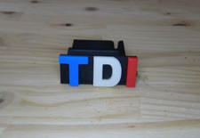 Logo TDI calendre - Golf MK4 - BLEU/BLANC/ROUGE