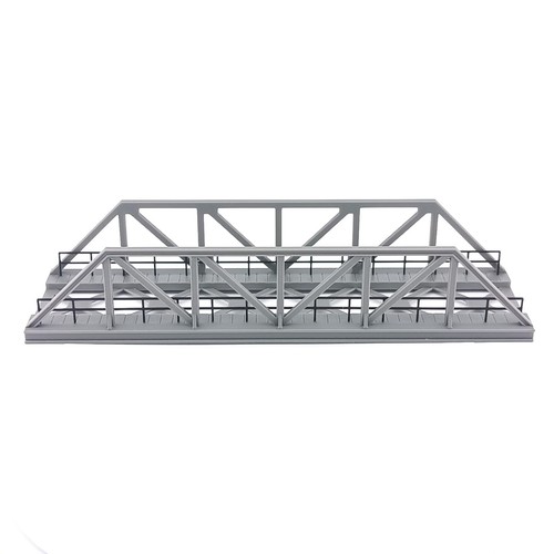 Pont acier treillis poutres - acier, en