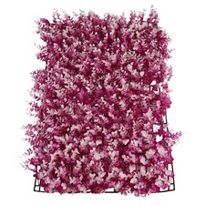 Tapis en gazon artificiel pratique haie murale d��coration mariage blanc jaune b