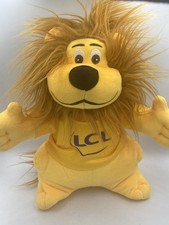 Peluche lion mascotte lcl tour - lion,