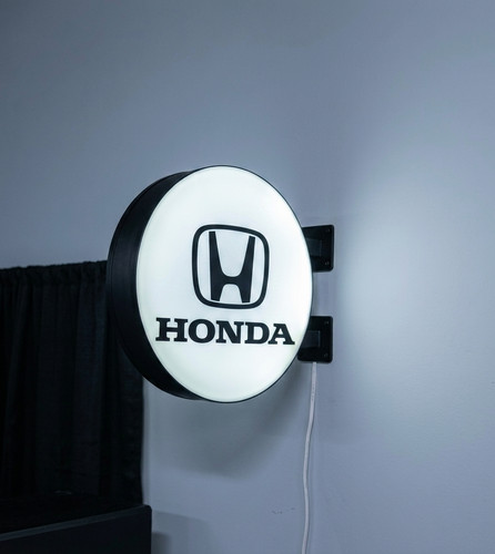 Enseigne lumineuse honda led - enseigne,