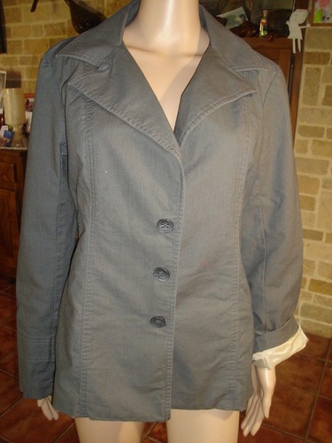 Veste femme gris - veste, moyen