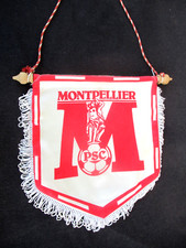 MONTPELLIER LA PAILLADE PSC  fanion wimpel pennant football ancien rare 80's ?