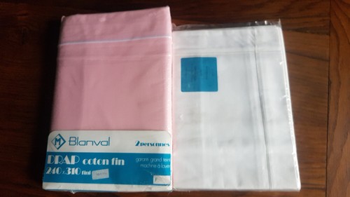 Drap plat rose personnes - plat, 2