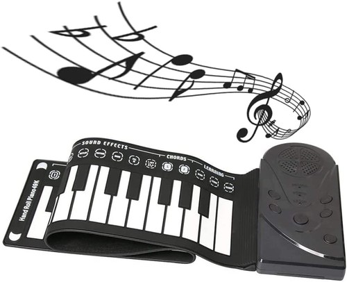 Roll piano keys - roll,