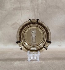 Cendrier Liqueur Bénédictine DOM en verre Made in France Vintage 1970