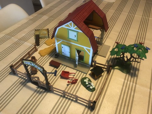 Ranch poney playmobil 5222 - poney,
